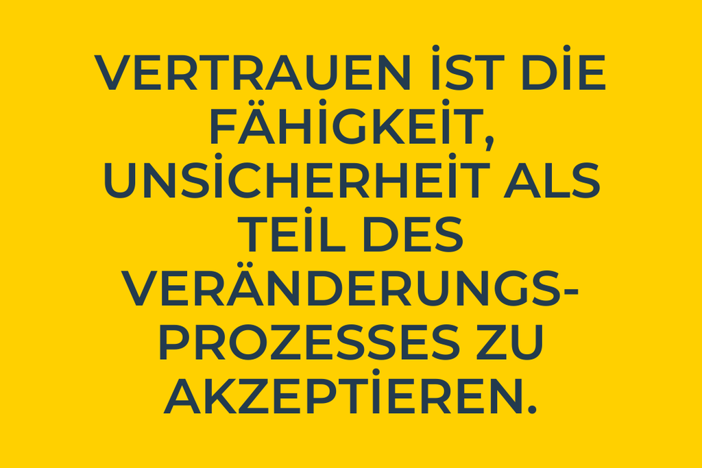P1 Trust the Process Change Management Ausbildung