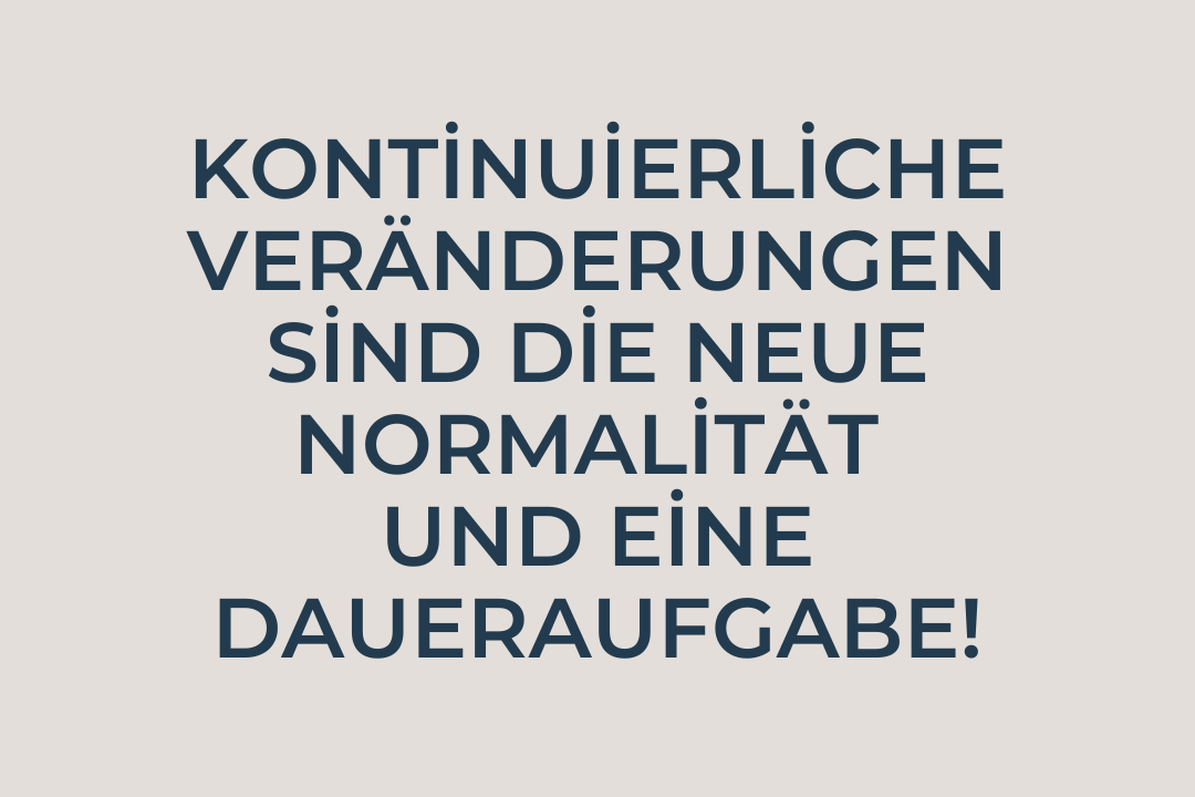 Das Paradox der Veränderung: Zeit
